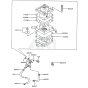 Fuel Tank / Fuel Valve for Kawasaki FC420V Engine