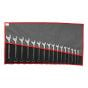 Combination Wrench Set of 17 Imperial 1/4 to 1.1/4in AF by Facom - 440.JU17T