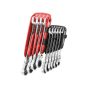 467BF.JP10PB Ratchet Combination Flexi Wrench Set 10 Piece