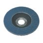 Flap Disc Zirconium Dia.115mm 22mm Bore 80Grit Sealey Part No. FD11580