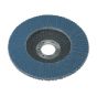 Flap Disc Zirconium Dia.125mm 22mm Bore 60Grit Sealey Part No. FD12560