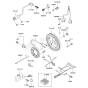 Electric Equipment for Kawasaki FD501D Engine