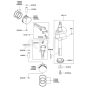 Piston / Crankshaft for Kawasaki FD611V Engine