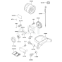 Lubrication Equipment for Kawasaki FD620D Engine