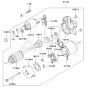 Starter for Kawasaki FD661D Engine