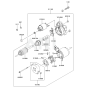 Starter for Kawasaki FD851D Engine