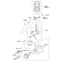 Piston / Crankshaft for Kawasaki FE120D Engines