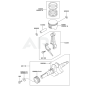 Piston / Crankshaft for Kawasaki FE170D Engines