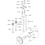 Valve / Camshaft for Kawasaki FE170D Engines