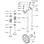 Valve / Camshaft for Kawasaki FE290D Engines