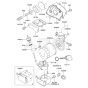 Lubrication Equipment for Kawasaki FE350D Engines