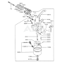 Carburettor for Kawasaki FG150D Engine
