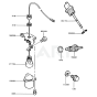 Lubrication Equipment for Kawasaki FG150R Engine