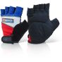 Fingerless Gel Grip Gloves Synthetic Silicon Coated Palm for Extra Grip LGE