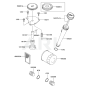 Lubrication Equipment for Kawasaki FH500V Engine