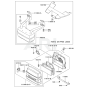 Air Filter / Muffler for Kawasaki FH500V Engine