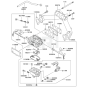 Carburetor for Kawasaki FH601D Engine