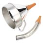 Funnel Metal with Flexible Spout & Filter Dia.200mm Sealey Part No. FM20F