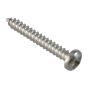 Self-Tapping Screw Pozi Pan A2 SS 1in x 6 ForgePack 30