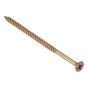 General Purpose Pozi Screw CSK TT ZP 4in x 12 Box 100 by Forgefix - CSK412ZP