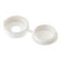 Hinged Cover Cap White No. 10-12 Bag 100 by Forgefix - 100HCC0L