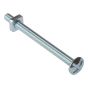 Roofing Bolt ZP M6 x 100mm Bag 25 by Forgefix - 25RBN6100