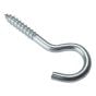 Screw Hooks, Zinc Plated, Bagged