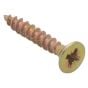 Spectre Screw PZ Compatible CSK ZYP 4.0 x 25mm sawtooth thread (Box 200)