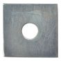 Square Plate Washer ZP 50 x 50 x 12mm Bag 10 by Forgefix - 10SQPL5012