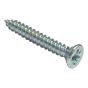 Self-Tapping Screw Pozi CSK ZP 1/2in x 4 Box 200 by Forgefix - STCSK124ZP