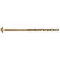 Hexagonal/Torx Compatible Timber T30 Screws Tan 7x250mm Tub 40