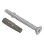 TechFast Roofing Screw Timber - Steel Light Section 5.5 x 50mm Pack 100 by Forgefix - TFCL5550