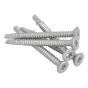 TechFast Roofing Screw Timber - Steel Light Section 5.5 x 60mm Pack 100 by Forgefix - TFCL5560