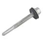 TechFast Hex Head Roofing Screw Self-Drill Heavy Section 5.5 x 51mm Pack 100 by Forgefix - TFHH5551