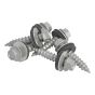 TechFast Hex Head Screw Sheet to Timber 6.3 x 32mm Pack 100 by Forgefix - TFHT6332