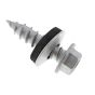 TechFast Metal Roofing to Timber Hex Screw T17 Gash Point 6.3 x 25mm x100