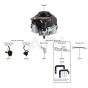 Replacement Engine / Accessories for Kawasaki FR600V Engine