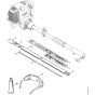 Drive tube assembly for Stihl FS-KM KombiTool