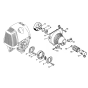 Stihl FS130 Clutch Fan Housing