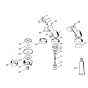 Stihl FS160 FS180 Gear Head