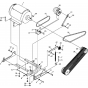 Motor Assembly for Husqvarna FS3500 E Floor Saw