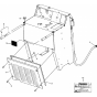 Guards Assembly for Husqvarna FS3500 E Floor Saw