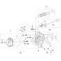 Cylinder Head Assembly for Husqvarna FS400 LVS Floor Saw