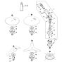 Gear Head Assembly for Stihl FS 411C