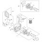 Rewind Starter for Stihl FS 411C