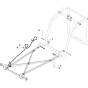 Pointer Attachment - Dual Pointer Assembly for Husqvarna FS413 Floor Saw