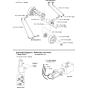 Rear Axle - Fixed, Rear Pivot Assembly for Husqvarna FS4800 Floor Saw