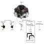 Replacement Engine / Accessories for Kawasaki FS481V Engine