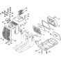 Air Filter & Shroud for Stihl FS500