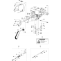 Engine & Idler Assembly for Husqvarna FS513/FS520/FS524 Floor Saw